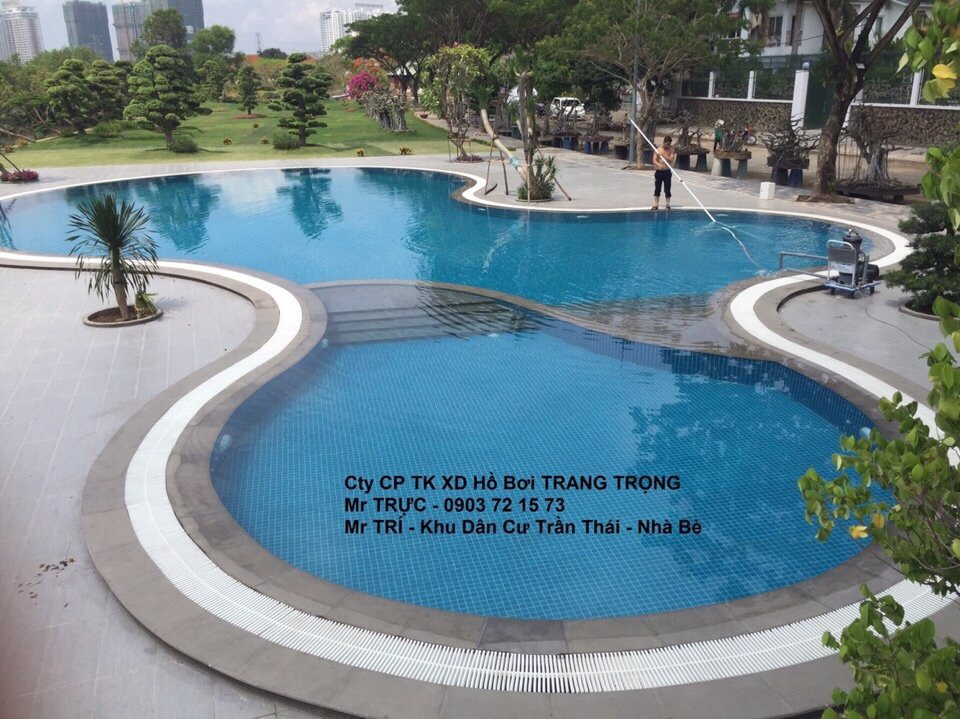 Mr Trí - Khu dân cư Trần Thái - Nhà Bè - Thi Công Hồ Bơi Trang Trọng - Công Ty Cổ Phần Trang Trọng